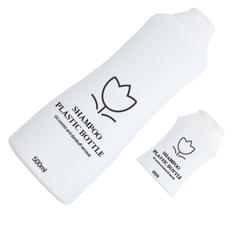 HDPE Custom Eco PCR Recycled Plastic Bottle Body Tanning Oil 60ml Travel Size Squeeze Bottle Cosmetics