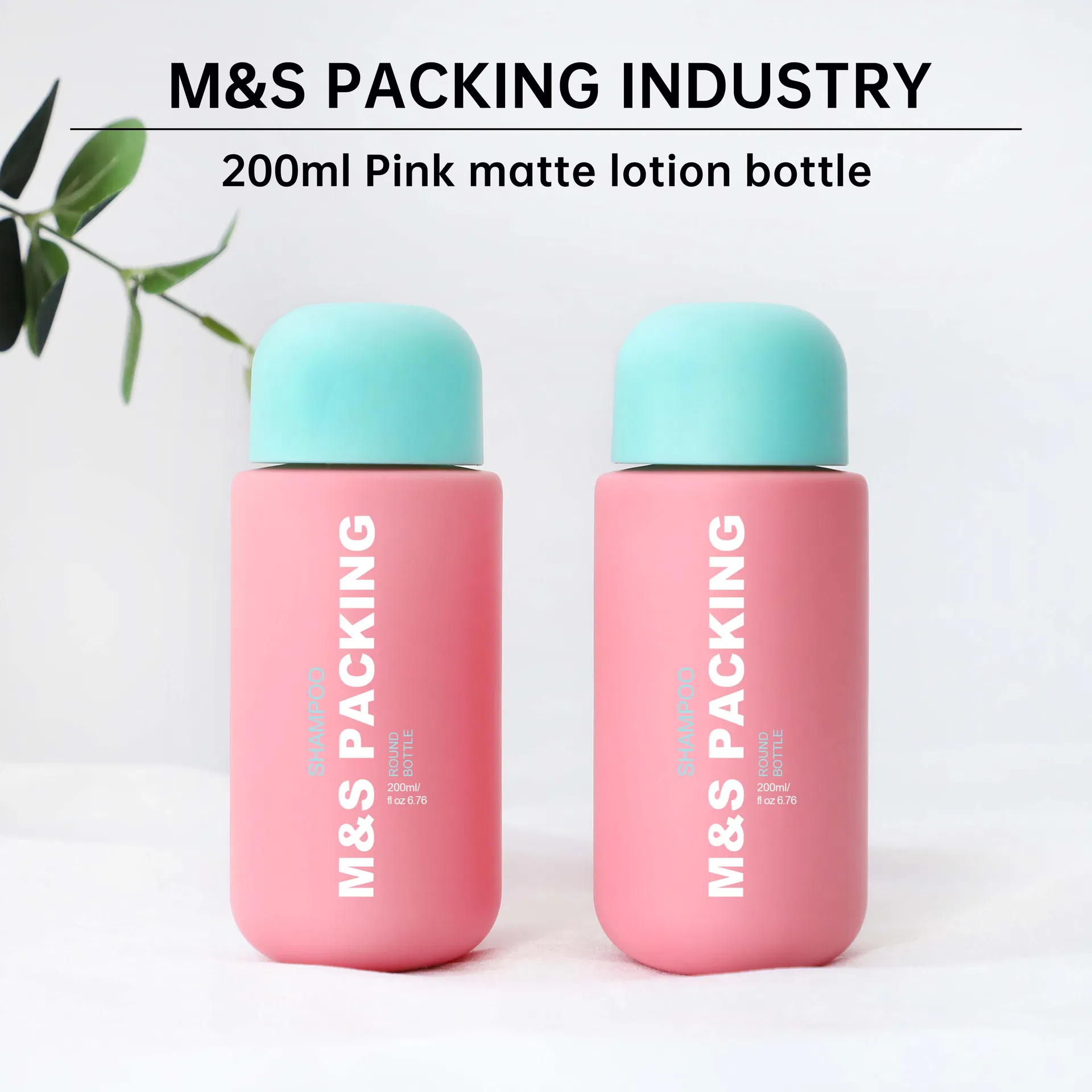 Pink Lotion Bottle 1