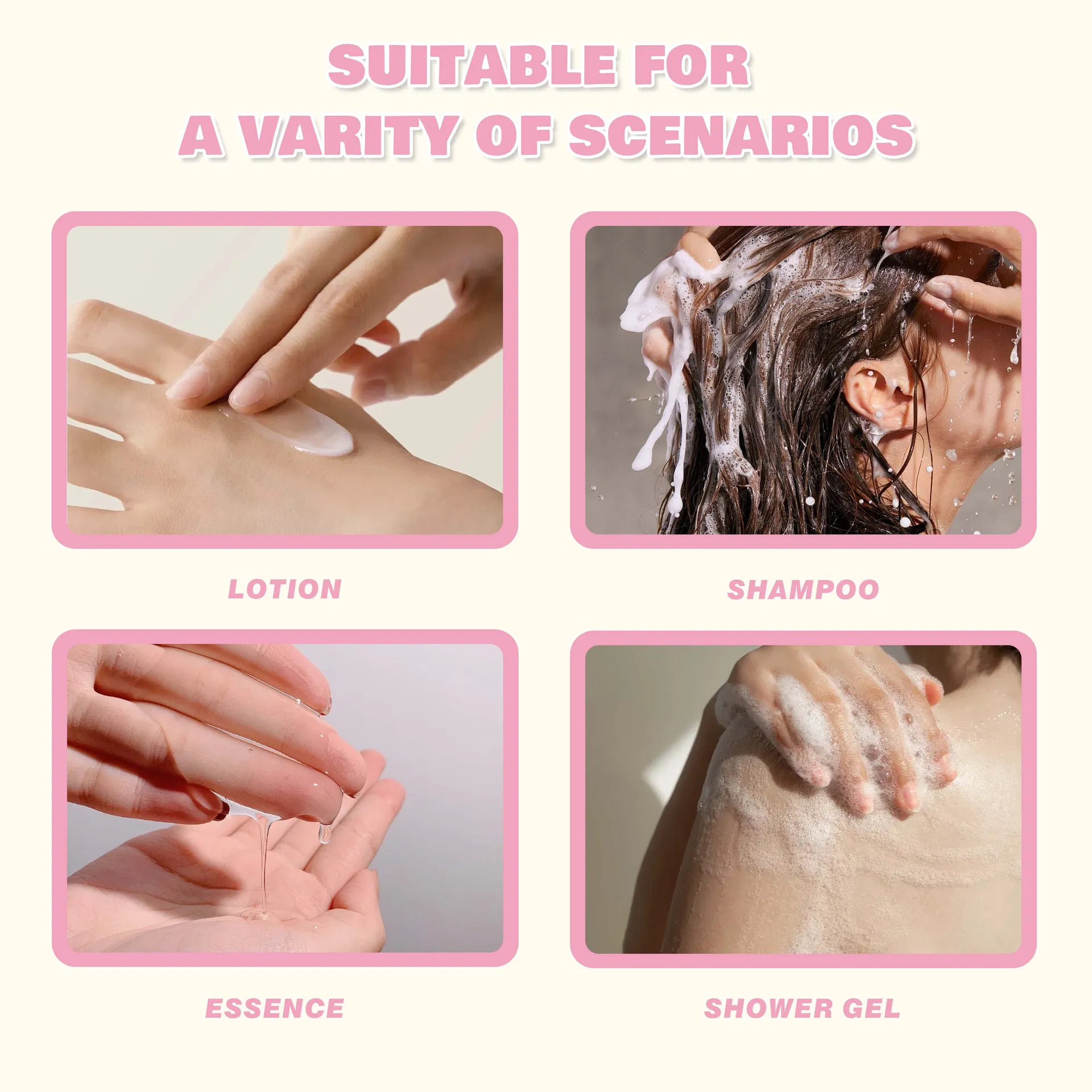 Pink Lotion Bottle 6