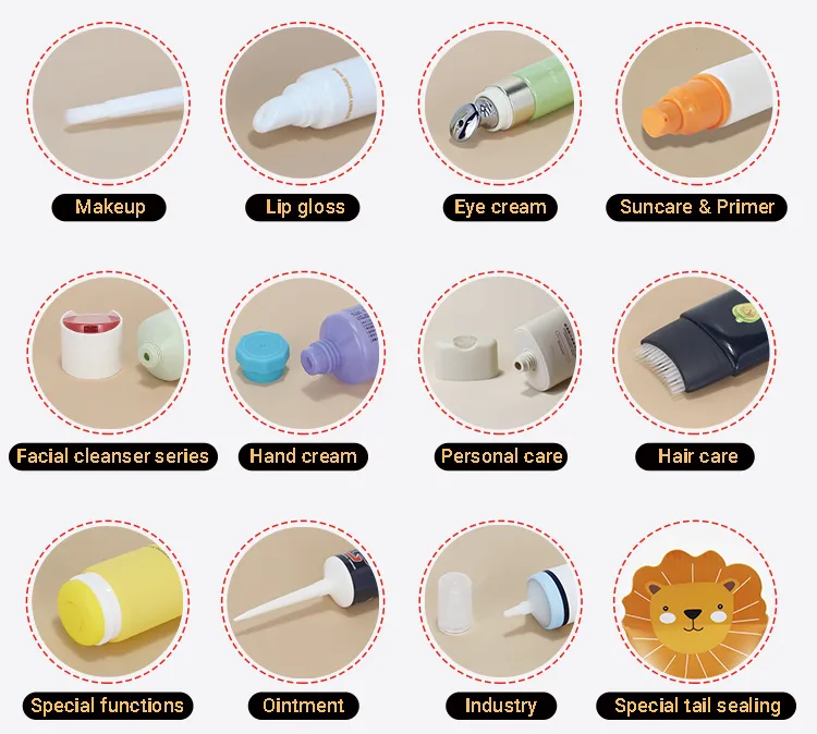 Cosmetic Tube Detail 4