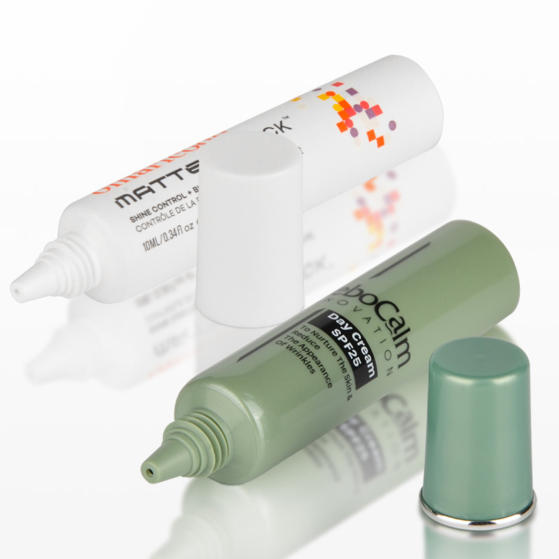 Needle Nose Tube/Long Nose Tube, Flexible Plastic Squeeze Cosmetic Tube for Eye Cream, Lotion, Serum and Shadow