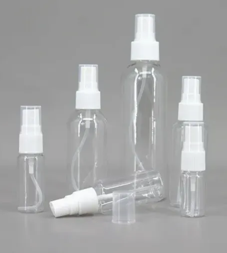 Plastic Cosmetic Round Bottle