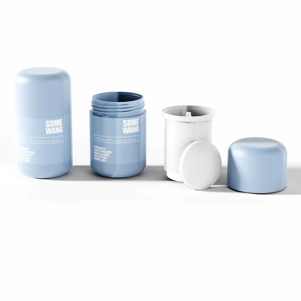 Somewang 30ml 50ml Luxury Empty as Custom Cosmetic Packaging Roll-on Deodorant Stick Tubes Plastic Bottle Container