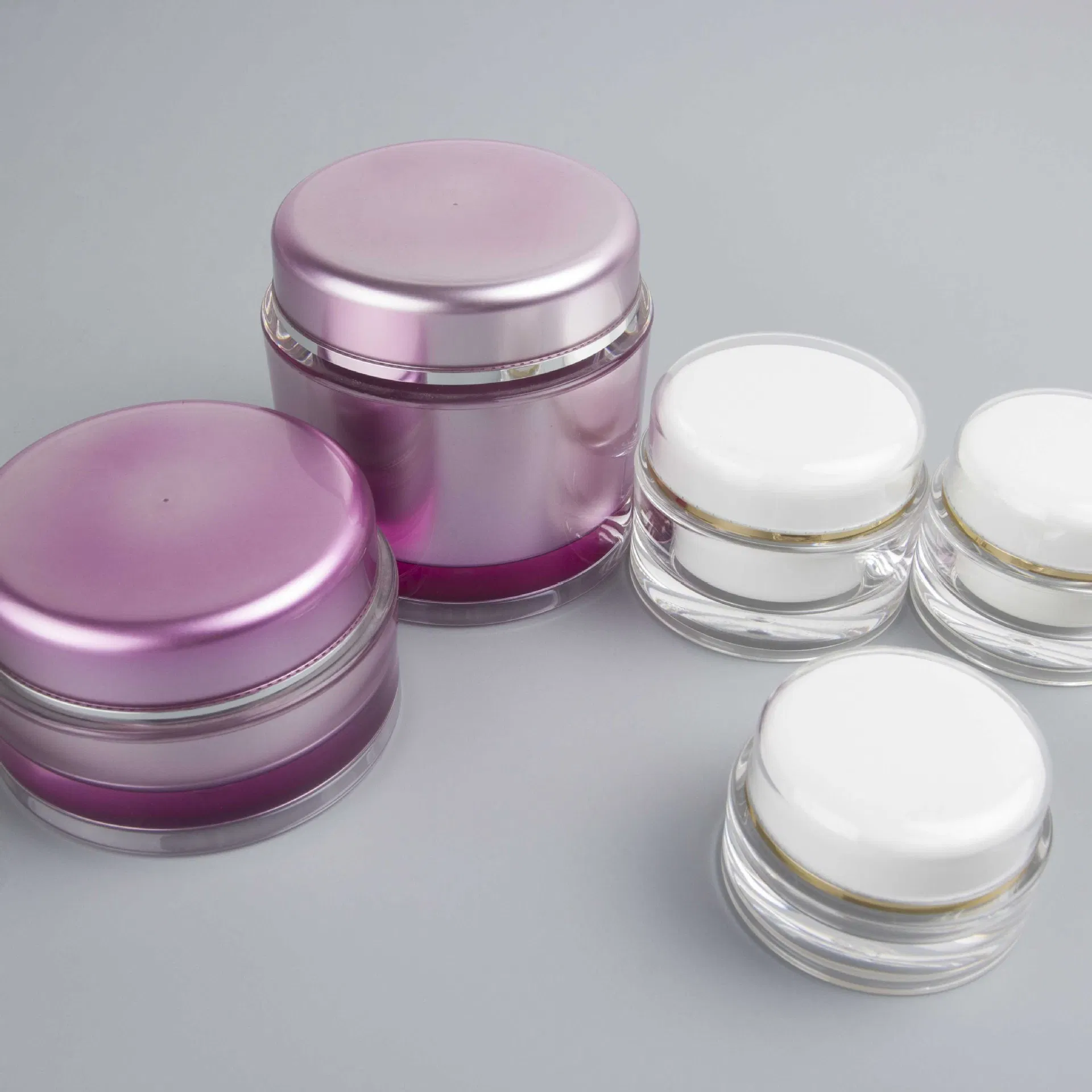 Acrylic Double Wall Cream Jar for Eye Cream 15g 30g 50g