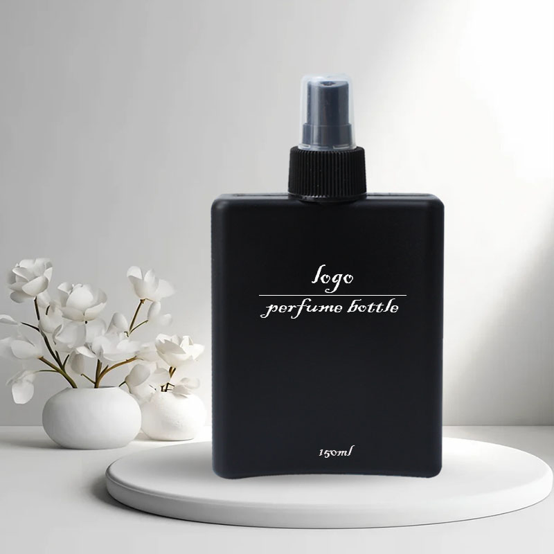 HDPE Custom Eco PCR Recycled Plastic Bottle Square Mist Spray Lotion Bottle Bottle