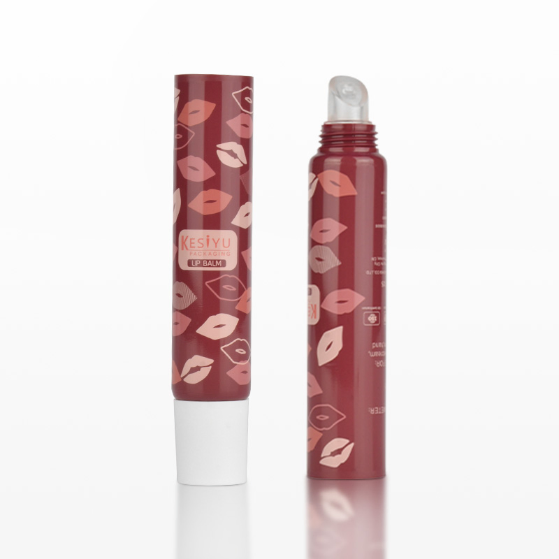 Soft Tip Silicone Applicator/Lip Balm Tube, Flexible Plastic Squeeze Cosmetic Tube for Lip Gloss/Eye Cream