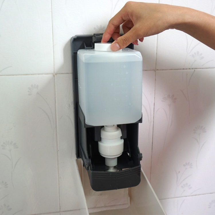 Wall Mount 1000ml ABS Plastic Foam Hand Soap Dispenser