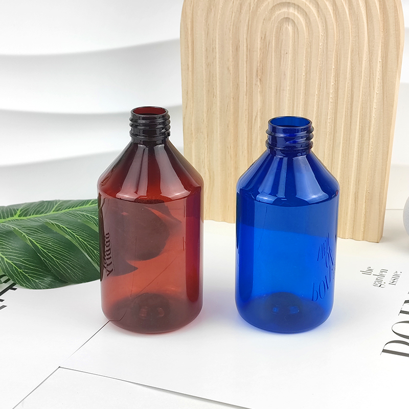Luxury Eco PCR Shampoo Packaging 240ml 280ml Plastic Recycled Pet Lotion Pump Shampoo Bottle Empty Cosmetic Lotion Plastic Bottle