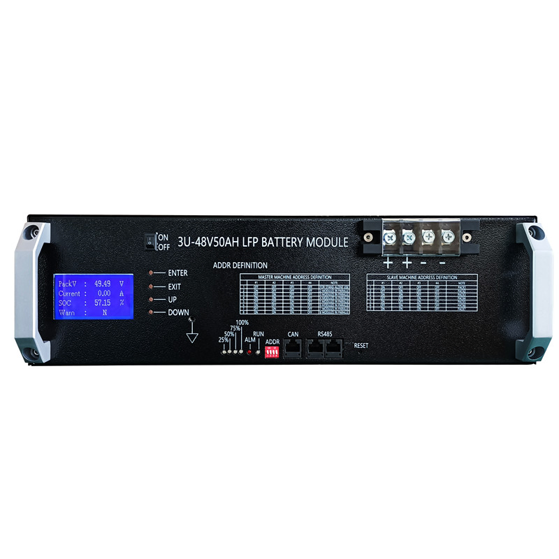 Almacenamiento de Energía en el Hogar Lithtech 48V50ah Batería Solar de Iones de Litio Te2000 Módulo de Batería de Litio LiFePO4