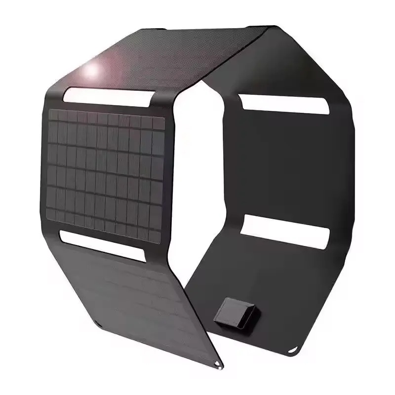 100W Panel Solar Flexible ETFE Cargador Portátil Plegable de Energía Solar