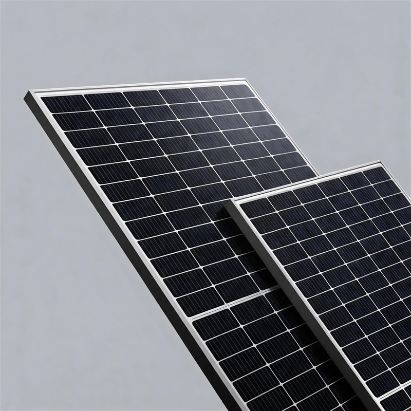 Parte de repuesto de panel solar fotovoltaico mono de alta eficiencia cortado por la mitad con garantía de 25 años para la adquisición de proyectos de energía solar distribuidos a nivel global
