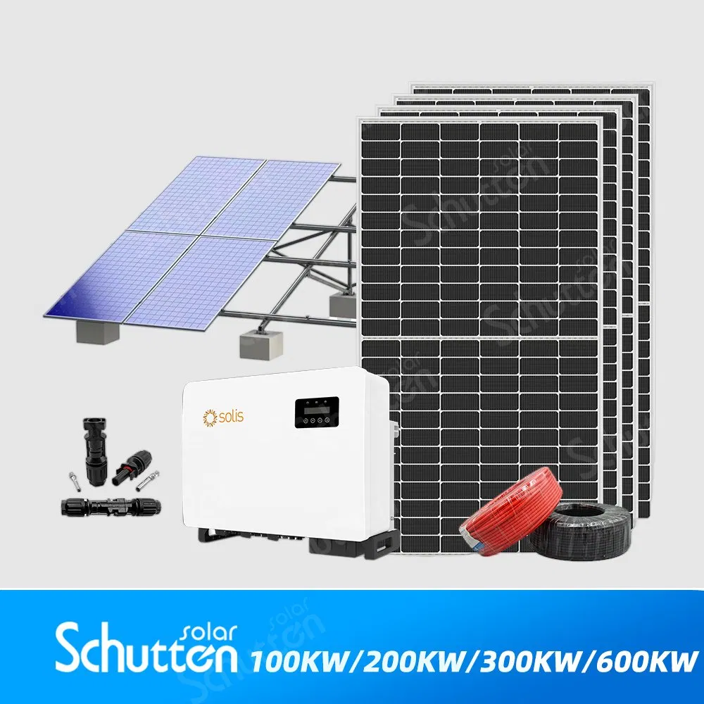 50000W solución de energía solar conectada a la red para instalaciones en techos