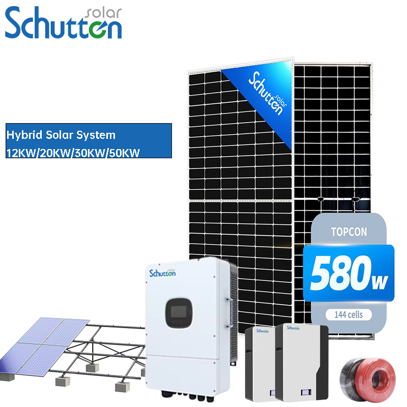 Soluciones de Energía Solar al por Mayor: 20kw, 30kw, 40kw, 50kw Opciones