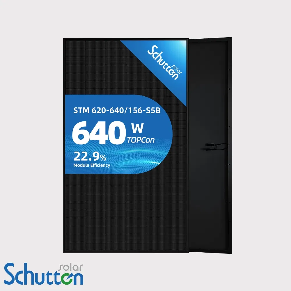 Fábrica OEM/ODM fabricante de paneles solares PV con TUV CE Certification640- 650W panel solar N-Type Topcon