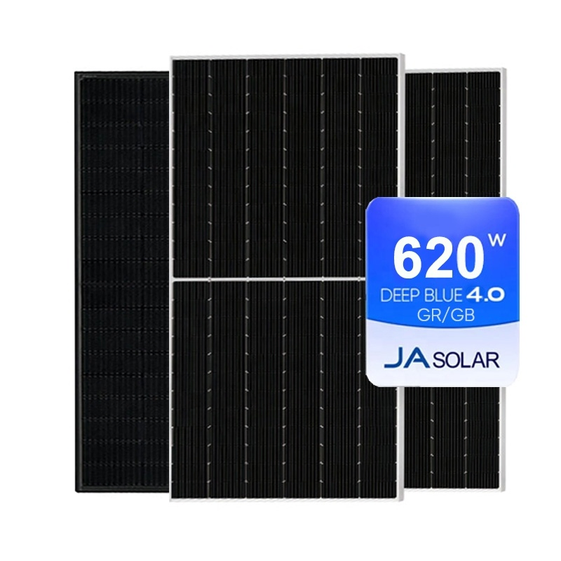 Precio Mayorista Fotovoltaico Bifacial Topcon 610W 620W 630W 640W 650W Módulo Solar Monofacial de Alta Eficiencia