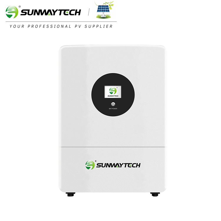 Sistema Solar Híbrido Residencial 5kw 5kVA 5000W Paneles Solares Sistema de Paneles Solares