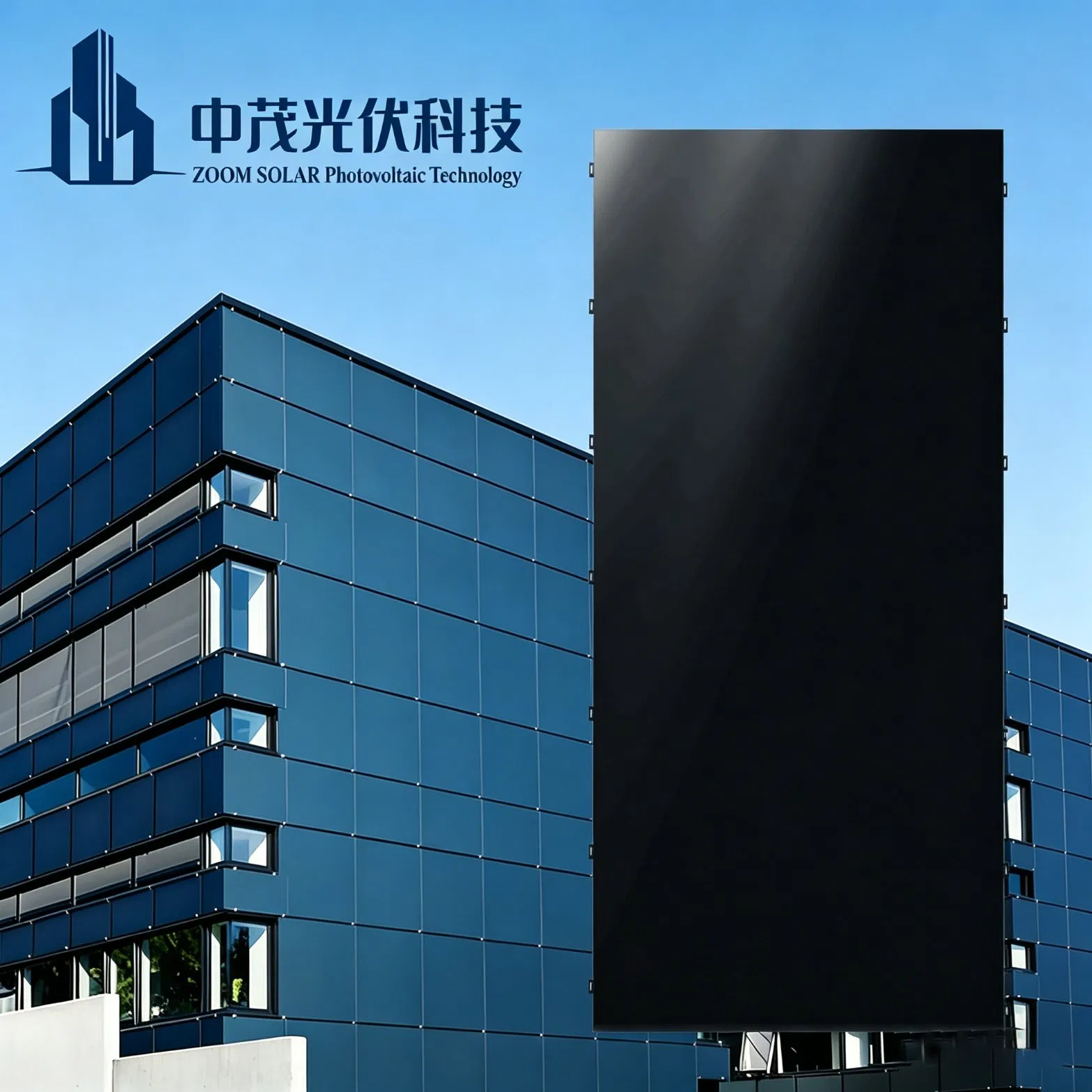 Generación de energía solar BIPV Sistema fotovoltaico integrado en edificios para aplicaciones comerciales y residenciales