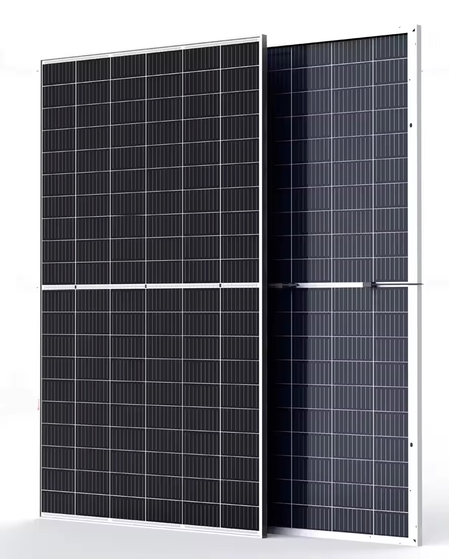 580W 720W 750W N Tipo Bifacial Hjt Panel Solar Comercial