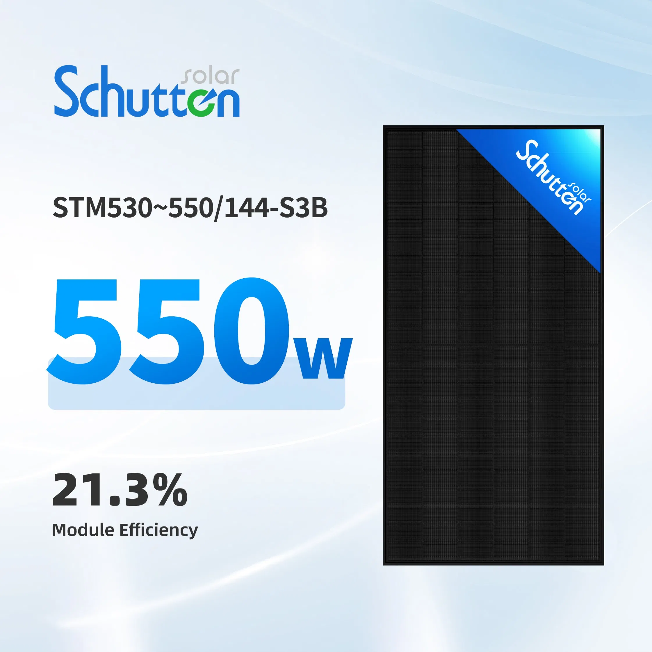Paquete de Sistema Solar de Baja Tensión Personalizable 3kw a 30kw de Schutten con Paneles Solares Premium 550W para Proyectos Residenciales Globales