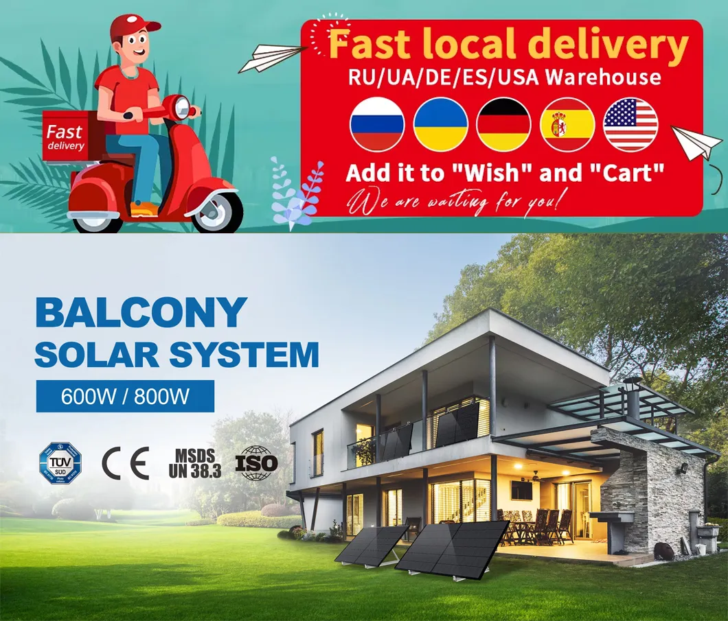 Sistema Solar para Balcón