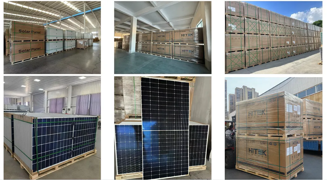 Envío de paneles solares