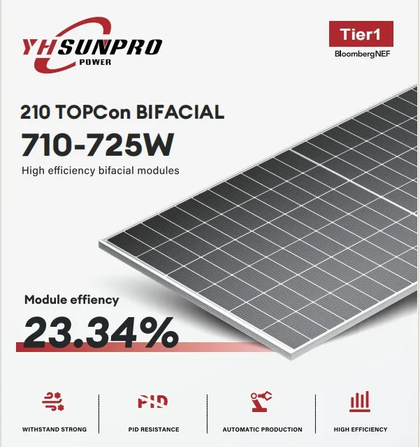 Especificación Paneles Solares