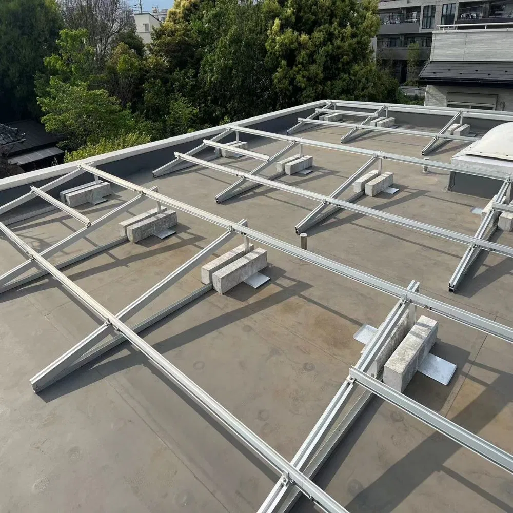 Sistema de montaje solar techo plano