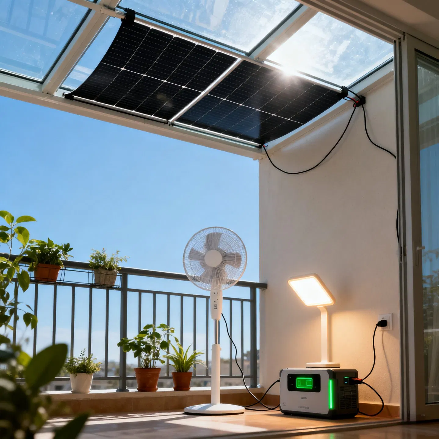 Soluciones integrales de energía solar para hogares, comercios, industrias y agricultura / Almacén europeo, Dubái
