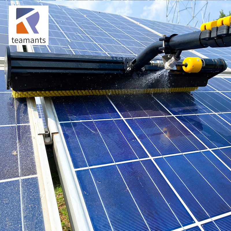 Solución de limpieza de paneles solares de alta eficiencia para necesidades de limpieza comercial