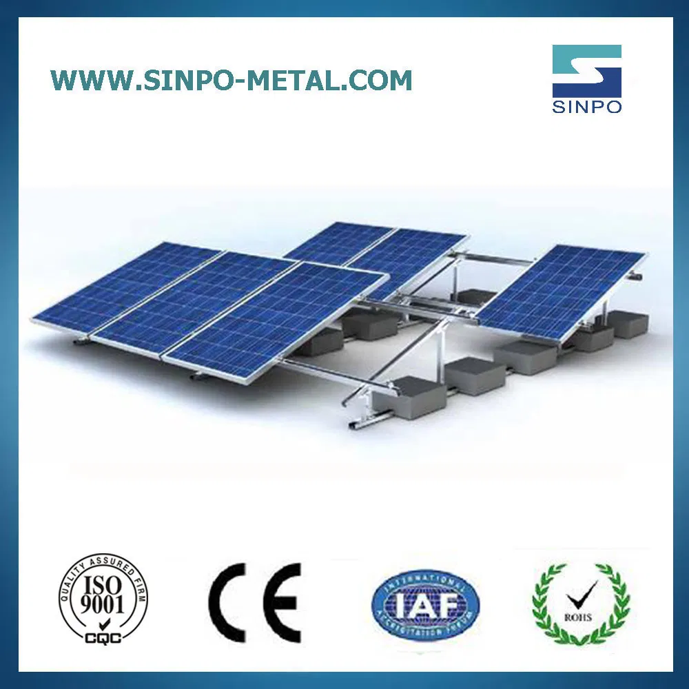 Solución de montaje de paneles solares versátil para instalaciones en techos planos