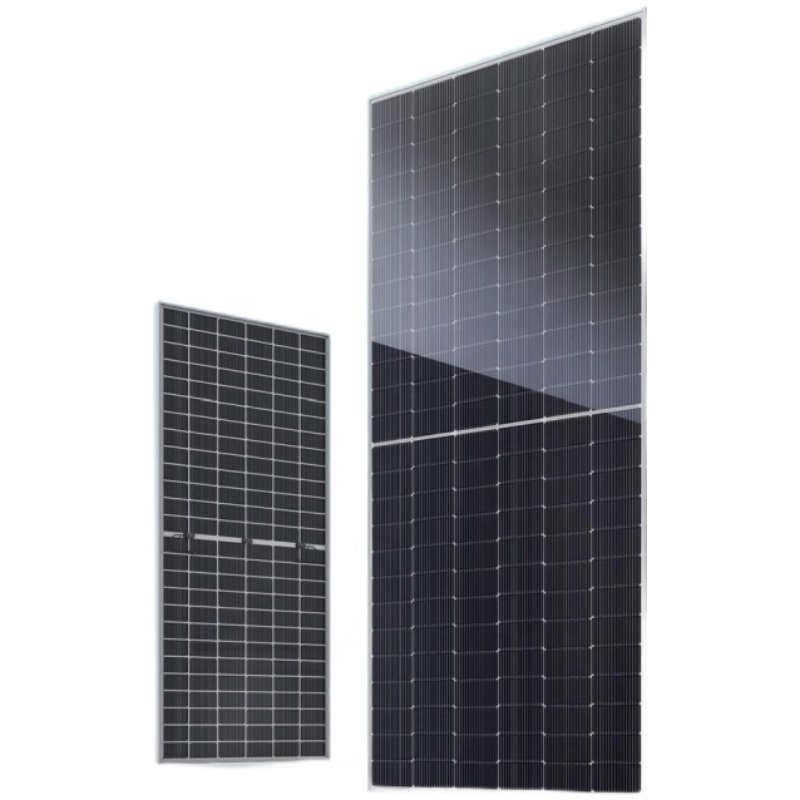Precio Mayorista Fotovoltaico Bifacial Topcon 610W 620W 630W 640W 650W Módulo Solar Monofacial de Alta Eficiencia