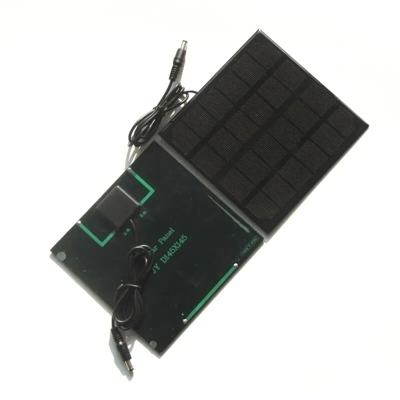 3W 6V Celda Solar Policristalina Panel+5521DC 145*145mm