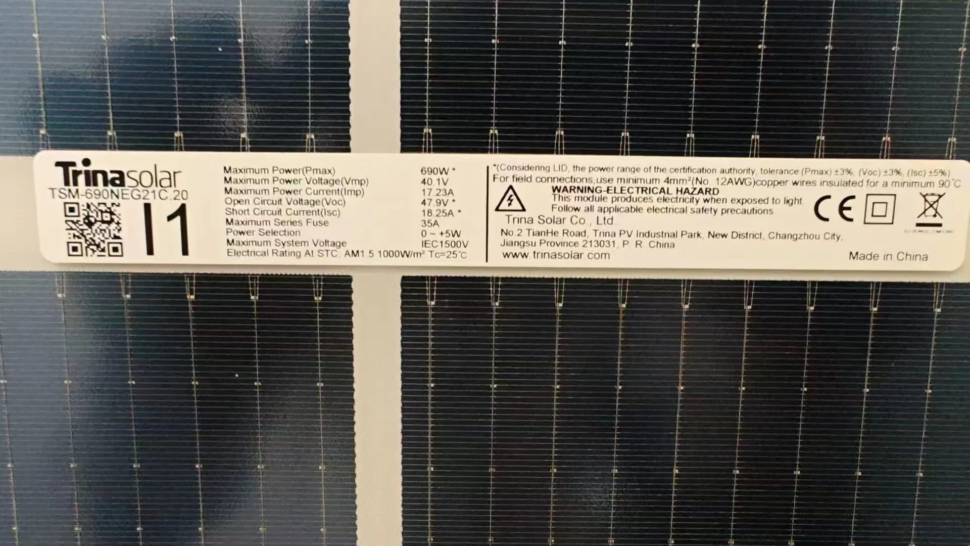 La serie Avespeed consiste en 132PCS celdas solares de alta eficiencia 605wp módulos solares fotovoltaicos paneles solares