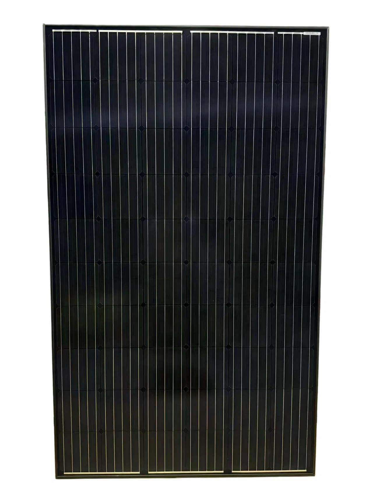 270W Alta Eficiencia Tipo N para Célula Media PERC Todo Negro Policristalino 60 Célula TUV para Módulo Fotovoltaico de Panel Solar para Hogar