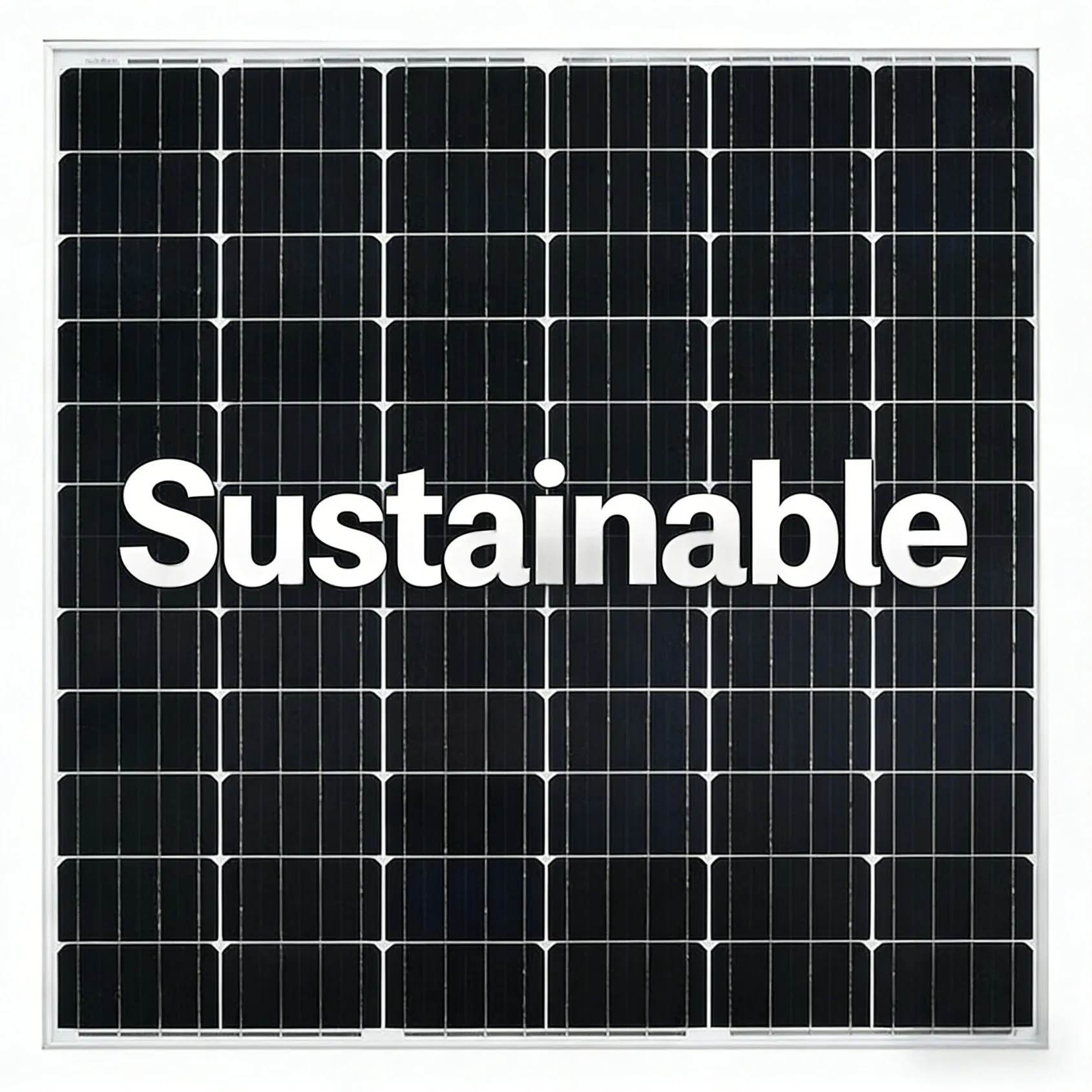 Salida Estable 580W Panel Solar Monocristalino para Proyectos de Energía Solar a Escala de Utilidad