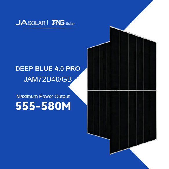 Venta Caliente Ja N-Type 565W 570W 575W 580W Panel Solar de Grado A