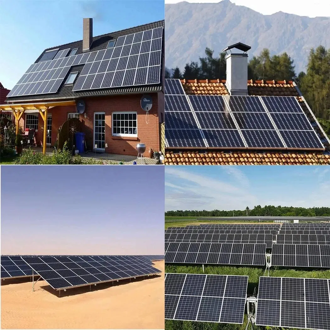 Sistema de paneles solares de alta eficiencia, sistema solar fotovoltaico fuera de la red, ofrece una solución práctica de independencia energética para aplicaciones residenciales y agrícolas fuera de la red