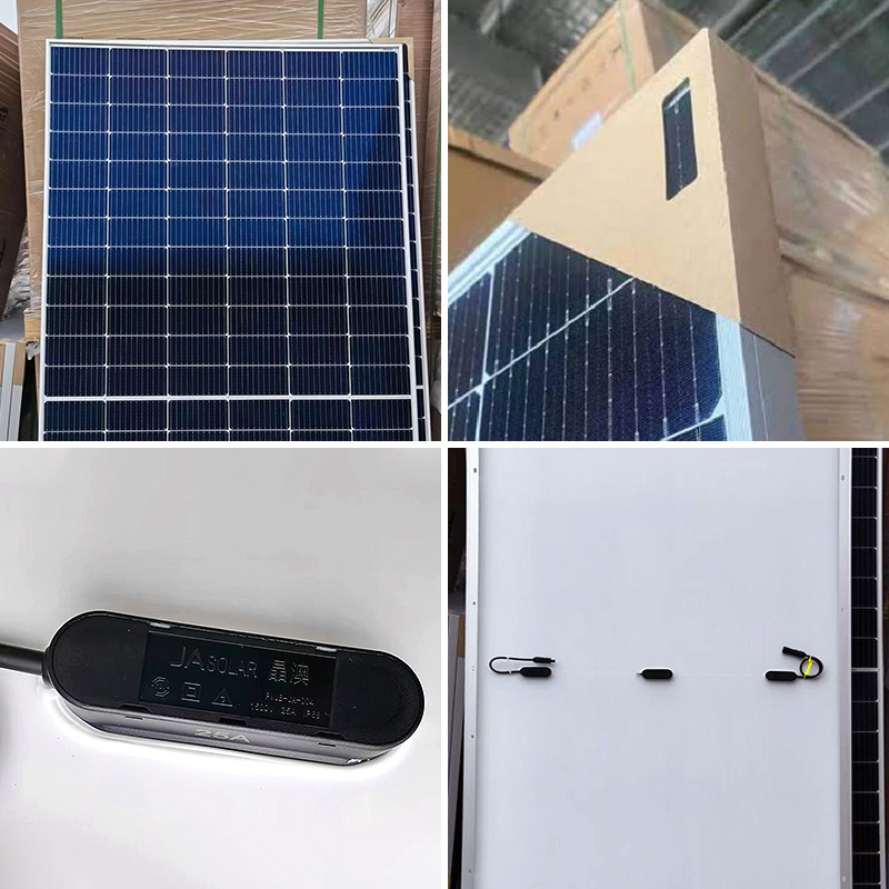 Módulo Solar Monofacial de Alta Eficiencia 450W para Uso Residencial