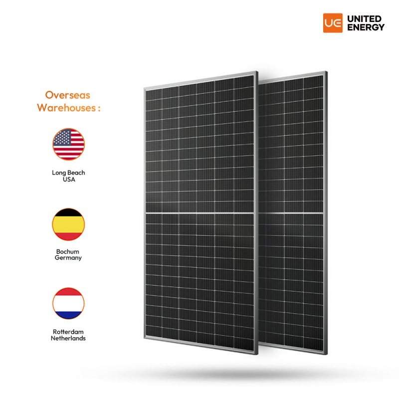Kit de panel solar bifacial Hjt 715W de alta eficiencia para sistemas
