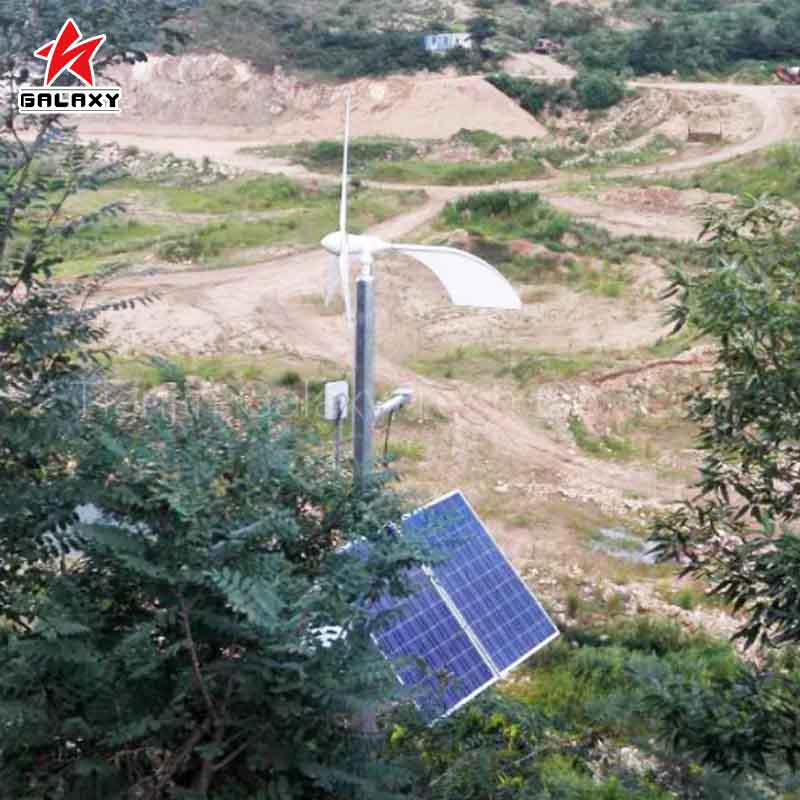 Solución Personalizable 3-30kw Solución Híbrida de Energía Eólica Solar Inteligente para Áreas Remotas
