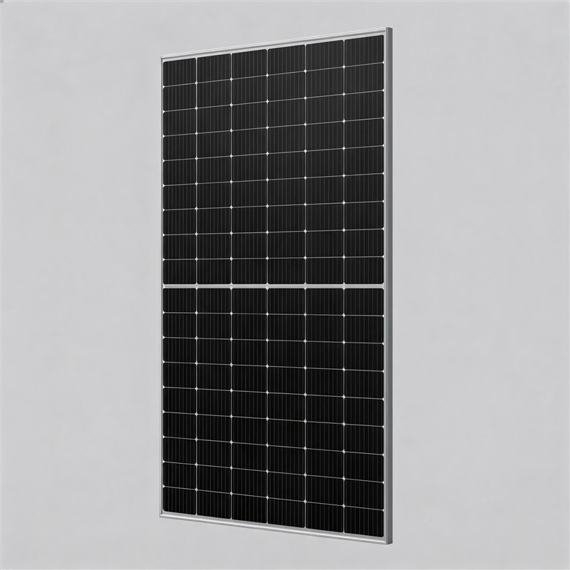 Parte de repuesto de panel solar fotovoltaico mono de alta eficiencia cortado por la mitad con garantía de 25 años para la adquisición de proyectos de energía solar distribuidos a nivel global