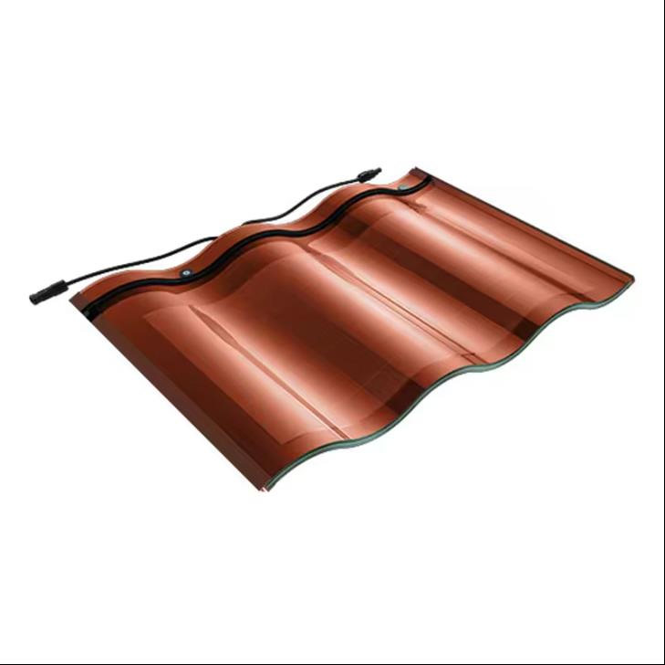 Tejas solares fotovoltaicas integradas en edificios de colores para sistemas solares en el hogar 10 sistema de paneles solares para techos o casas