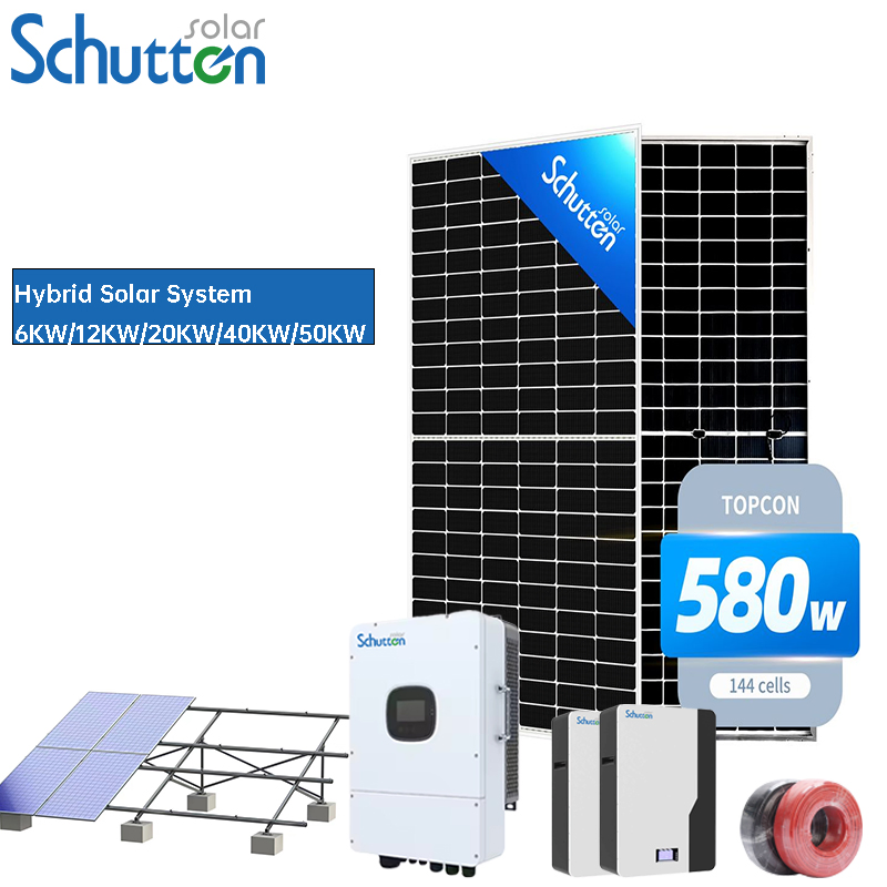 Soluciones de Energía Solar al por Mayor: 20kw, 30kw, 40kw, 50kw Opciones