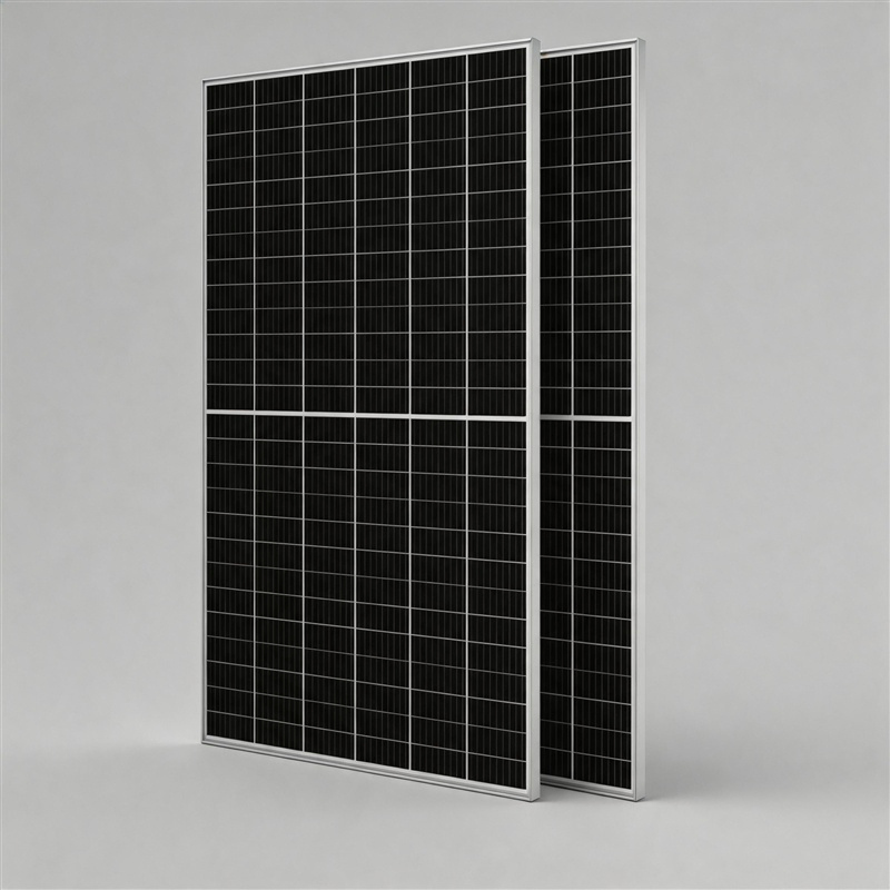 Parte de repuesto de panel solar fotovoltaico mono de alta eficiencia cortado por la mitad con garantía de 25 años para la adquisición de proyectos de energía solar distribuidos a nivel global