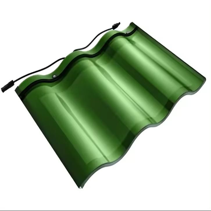 Tejas solares fotovoltaicas integradas en edificios de colores para sistemas solares en el hogar 10 sistema de paneles solares para techos o casas