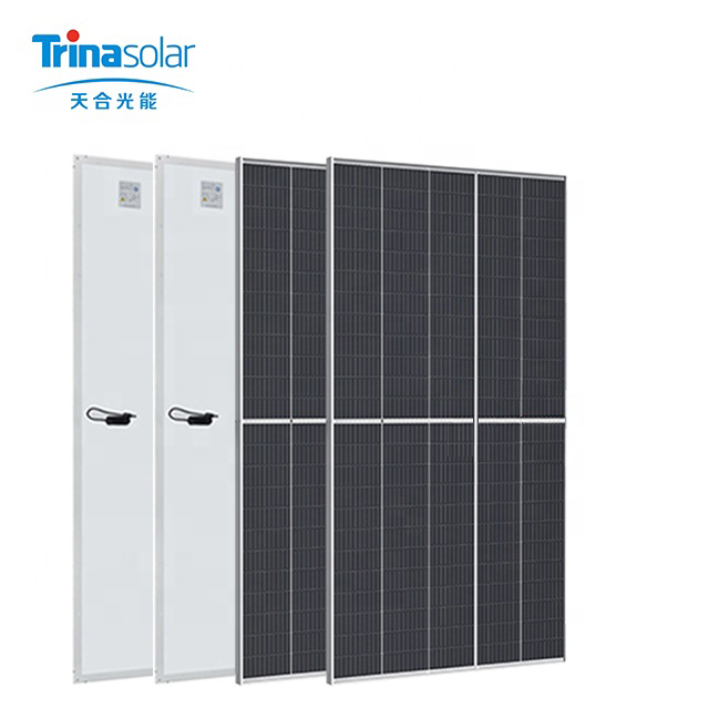 Sistema de Paneles Solares de Alta Eficiencia Trina 450W 440W Precio de Paneles Solares Módulo Fotovoltaico Solar