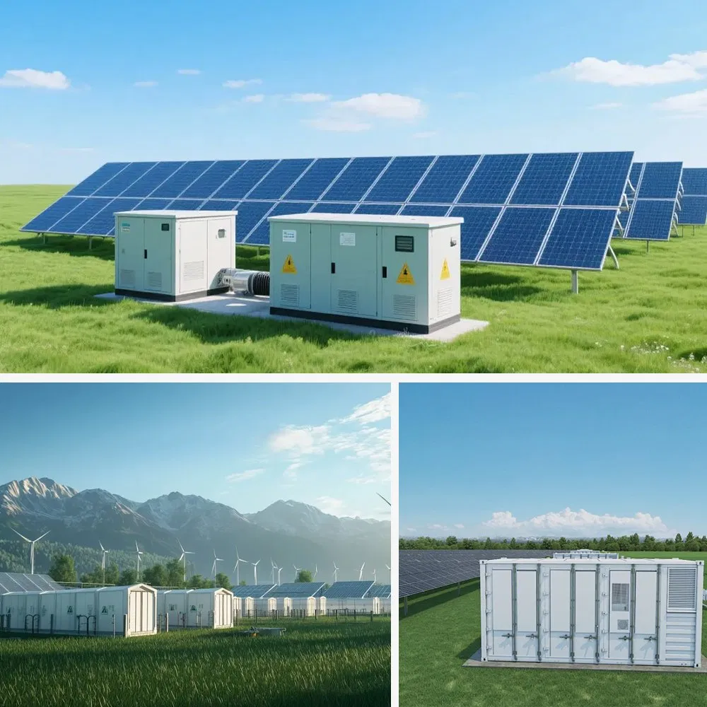 100kw 250kw 300kw 500kw Sistema de Energía Solar Conectado a la Red y Fuera de la Red LiFePO4 Contenedor de Almacenamiento de Energía Industrial Comercial con Batería de Litio