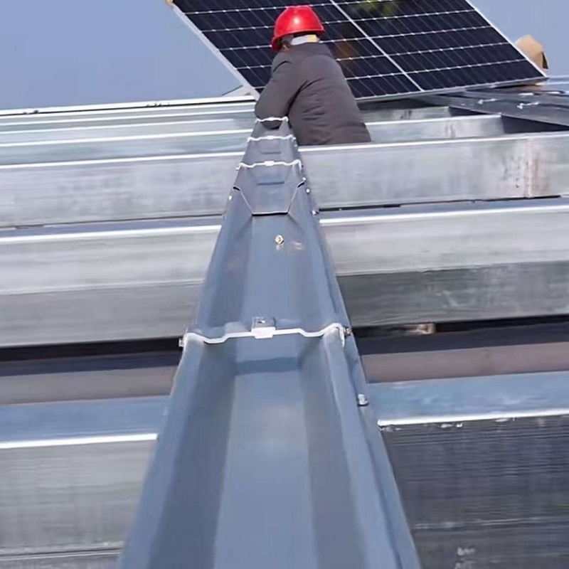 Sistema solar BIPV de larga duración, azulejos fotovoltaicos integrados en la construcción, anti-corrosión