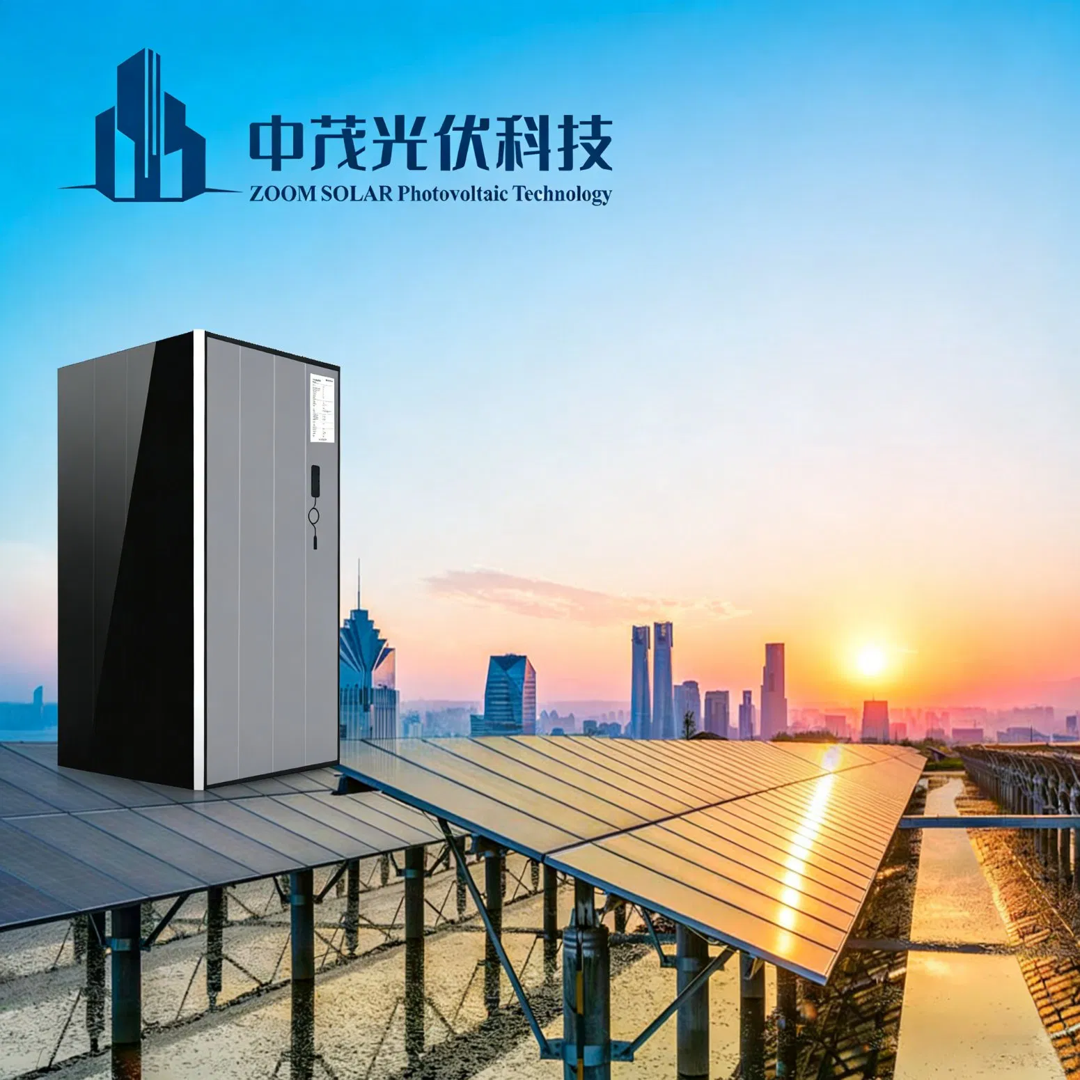 Sistema de fachada y techo fotovoltaico de vidrio BIPV a precio competitivo y rentable