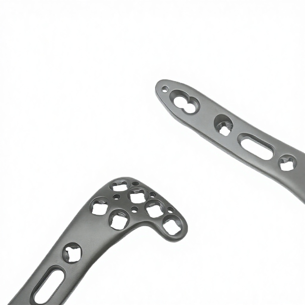 Geasure Titanium Alloy Anatomical Proximal Tibia Lateral Locking Plate for Hospital Orthopedic Fracture Fixation